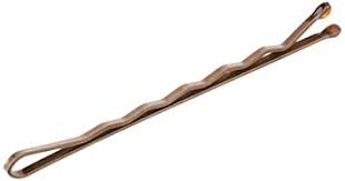A bobby pin (also known as a kirby grip or hair grip in the united kingdom) is a type of hairpin, usually of metal or plastic, used in coiffure to hold hair in place. Conair Bobby Pins In Tub Brown 500 Pack By Conair Amazon De Beauty