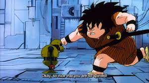 Goku is confronted by a metallic cooler on new namek. Corona Jumper Dragonball Z Movie 6 The Return Of Cooler