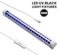 365nm 40 LED 5V 10W UV Ultraviolet Strip Light Bar Aousthop USB Party Lamp  Modern Art Style New 32cm