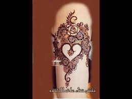 نقش حناء على شكل قلب skull tattoo henna tattoo tattoos