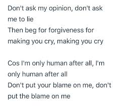 Pin By Xlupax On Mood Rag N Bone Human Lyrics Song Quotes