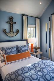 This bedroom design is nice for kids' and guest bedrooms, as well. Nautical Themed Bedroom Ideas Design Corral
