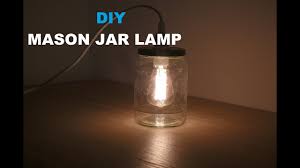 Diy Make A Mason Jar Light Latern Lampe Aus Einmachglas Selber