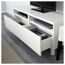 Besta Tv Unit With Drawers Lappviken White 47 1 4x15 3 4x18 7 8 Add To Wish List Ikea In 2021 Bench With Drawers Ikea Tv Unit