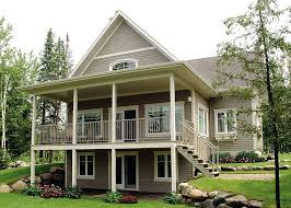 Sloping lot house plan living area on the top floor suitable to small three bedrooms carriage plans stilts. Sloping Lot House Plans Professional Builder House Plans