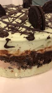 Oregonfroyo Photo Oreo Crush Cake Ice Cream Cake Frozen Yogurt Cream Cake