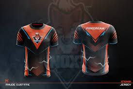Jersey Esport Team Mockup On Behance Sport Shirt Design Sports Jersey Design Jersey Design