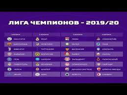 Бавария локомотив обзор матча лига чемпионов 2020 обзор футбол видео голы ференцварош барселона прямой эфир лига чемпионов 2020 футбол прямая. Liga Chempionov 2019 2020 Rezultaty Zherebevki Champions League 2019 2020 Draw Results Youtube