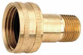 There are a number of common attachments available for the end of the hose, such as sprayers and sprinklers (which are used to concentrate water at one point or to spread it over a large area). Grainger Approved Garden Hose Adapter Fitting Material Brass X Brass Fitting Size 3 4 In X 1 2 In 20xp99 707420 1208 Grainger