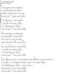 Lord Lead Me Home Jamey Johnson 4 4 Time Country Gospel Chords Country Gospel Jamey Johnson Gospel Song