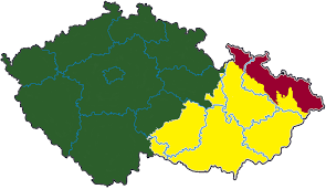 Praagse kaart europa kaart van europa met praag (bohemen tsjechië). Geografie Van Tsjechie Wikipedia