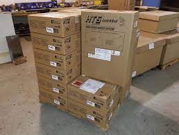 hts systems commercial delivery equipment packaged and ready for fedex express ups ground pick up at jcm man corrugated packaging carton system shrink bag manufacturers