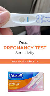 In addition, this quiz will test you on the classic signs and terms of pregnancy, such as hegar's sign, chadwick's sign, goodell's sign. Rexall Pregnancy Test Sensitivity Kingdom Of Baby