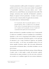 Il disvelarsi della complessità, platone e il parricidio di parmenide. Nuovi Dibattiti Sulla Teoria Degli Oggetti Inesistenti Di Alexius Meinong Estratto Tesi