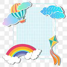  Frontera Png Imagenes Transparentes Vectores Y Archivos Psd Descarga Gratuita En Pngtree Hot Air Balloon Clipart Balloon Clouds Balloon Illustration