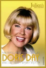 Signed check and 4 personally used wigs from the estate of Doris Day Movie  Prop