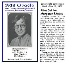 Margaret Leigh Burton Rhodes (1911-1958)