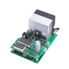 digital display and heat sink fan