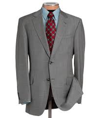 Signature Gold Superfine 2 Button Wool Suit Plaid Suit Suits Clothing Suits