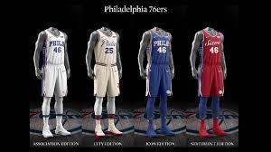 Sure, there are some misses, but the philadelphia 76ers have a massive home run of a jersey for 2021. Ranking The Nba S New Nike Designed Uniforms Chicago Tribune