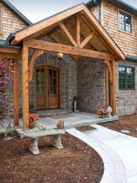 Gables have the added benefit of giving you options for adding interest and additional appeal to your porch. Most Popular Gable Roof Types And Front Porch Addition House With Porch Front Porch Design