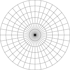 Polar Grid In Degrees With Radius 6 Clipart Etc Mandala Design Pattern Mandala Stencils Mandala Art Lesson