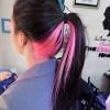 Color Underneath Brown Hair