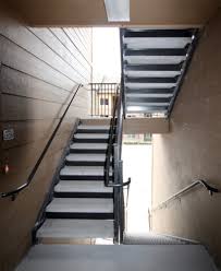 Steel stairs designed to current building regulations. Exterior Staircases Titan Architectural Products Of Utah