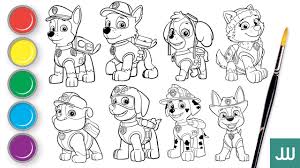 Patrulla Canina Para Colorear Pdf