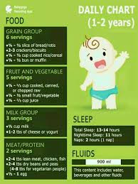 Pls Suggest Me Food Chart To My 1 Year 1 Month Girl Child