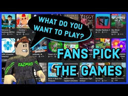 Youtube Game Latest Update Everyday Live Playing Roblox With Fans You Choose The Game Roblox In 2020 Games Roblox Roblox Games