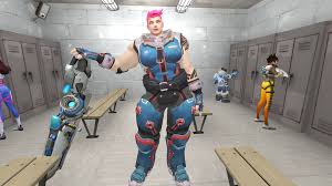 SFMLab • Zarya (Overwatch) Nude + Fem Heavy TF2