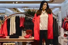 Female Mannequin in Clothing Shop Stock ...