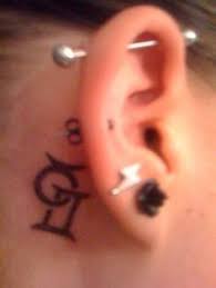 Behind Ear Gemini Taurus Gemini Tattoo Tattoos Gemini Tattoo Designs