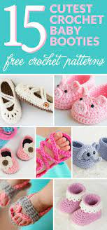 First, it's a free crochet baby booties pattern. 15 Of The Cutest Crochet Baby Bootie Patterns Dabbles Babbles
