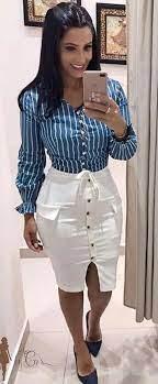 Pt você criou essa saia justa baseado em um modus operandi? Pin De Carlos Estrada Em Moda Evangelica Saias Fashion Loks Com Saia Saias Da Moda