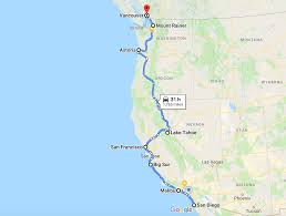 Lake tahoe is a place of sublime beauty that inspires awe in even the most jaded of travelers. Adventures Not That Close To Home San Diego To Vancouver By Car Admission Harvey Mudd College