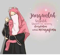 270 best kartun muslimah images anime muslim hijab cartoon. 300 Gambar Kartun Muslimah Bercadar Cantik Sedih Keren Lengkap