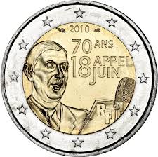 70th anniversary, june 18th appeal. 2010 70 Jahrestag Des Appells Vom 18 Juni Zwei Euro Com