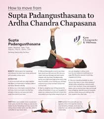 How To Move From Supta Padangusthasana To Ardha Chandra Chapasana Supta Padangusthasana Supta Reclining Pada Posture Exercises Body Posture Asana