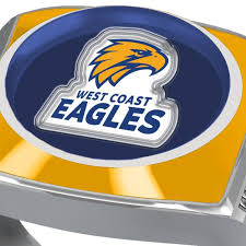 Free download west coast eagles logos vector. Afl West Coast Eagles Team Ring With Vibrant Team Logos And Sculpted Afl Motifs