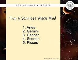 Mars ruled scorpio until the discovery of pluto, and since pluto represents hades, the greek god of the underworld, scorpio is often viewed as the darkest sign in the zodiac, according to hollywood. What S The Scariest Zodiac Sign The Ranking Of The Scariest Zodiac Signs Sick Thoughts That You Don T Tell Anyone Zodiac Signs Discover The Meanings Of The 12 Zodiac Signs