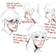 Pin By Leilani Pivaral On Drawing Tut Ref Mask Drawing Drawing Reference Art Reference Poses