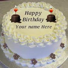 Write Name On Candle Birthday Cake Birthday Cake Writing Happy Birthday Cake Writing Happy Birthday Cakes