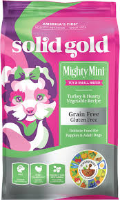 They've got shiny coats, increased energy, and optimal heart health! Solid Gold Mighty Mini Turkey Hearty Vegetable Recipe Grain Free Dry Dog Food 11 Lb All Natural Pet Supply