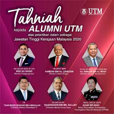 Timbalan menteri perdagangan dalam negeri dan hal ehwal pengguna: Enam Alumni Utm Dilantik Terajui Negara Utm Newshub
