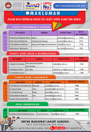 Klik pautan berwarna biru untuk menyemak senarai kursus berserta syarat kelayakan program. Upsi Bahagian Hal Ehwal Akademik Universiti No 1 Pendidikan No 1 Education University