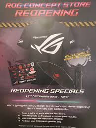 It's definitely something that's welcomed. Plaza Low Yat Come On Down To The Relaunched Asus Rog Facebook