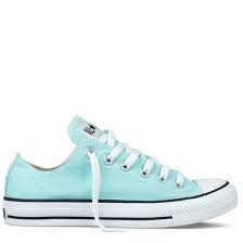 Converse In Light Blue Zapatos Tenis Azules Azul Tiffany