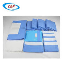 Nonwoven Sterile Craniotomy Pack Kit Surgical Head Drape OEM ODM
